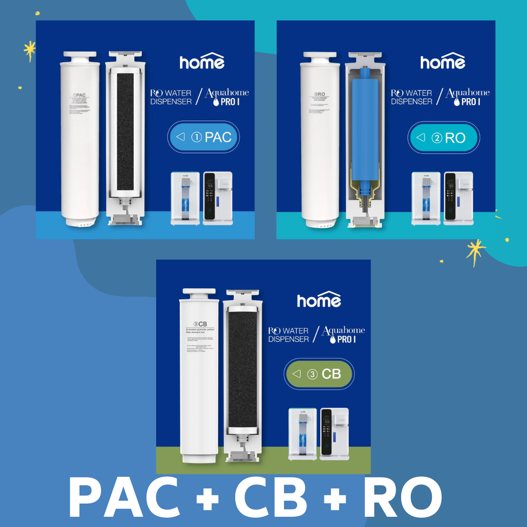 DM PAC+CB+RO filter element (Home RO/Aquahome Pro1)