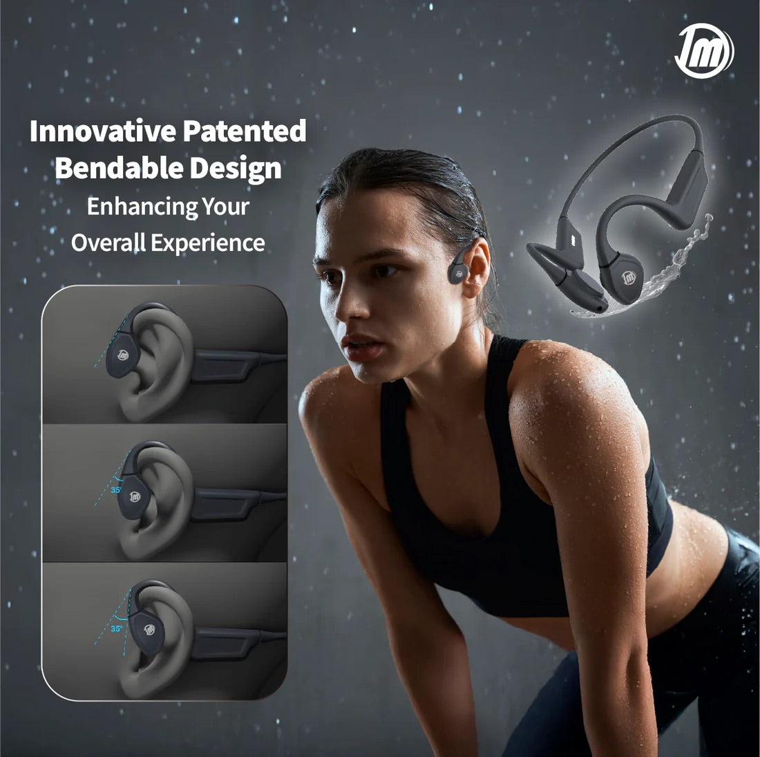 DM-PM-BE5000 HD Wireless Bluetooth Headphones