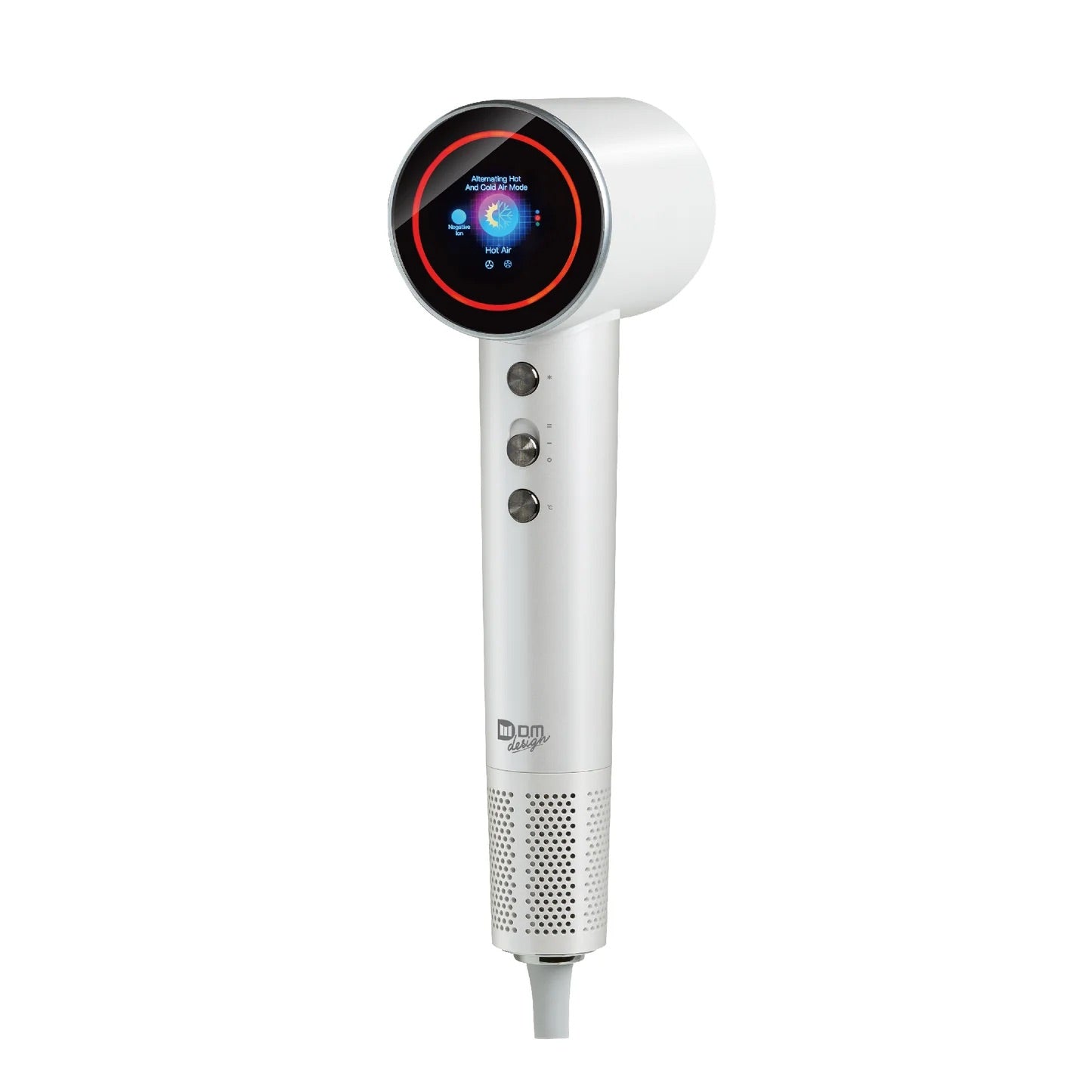 DM DM-HSHD-WH Negative ion quick-drying hair dryer