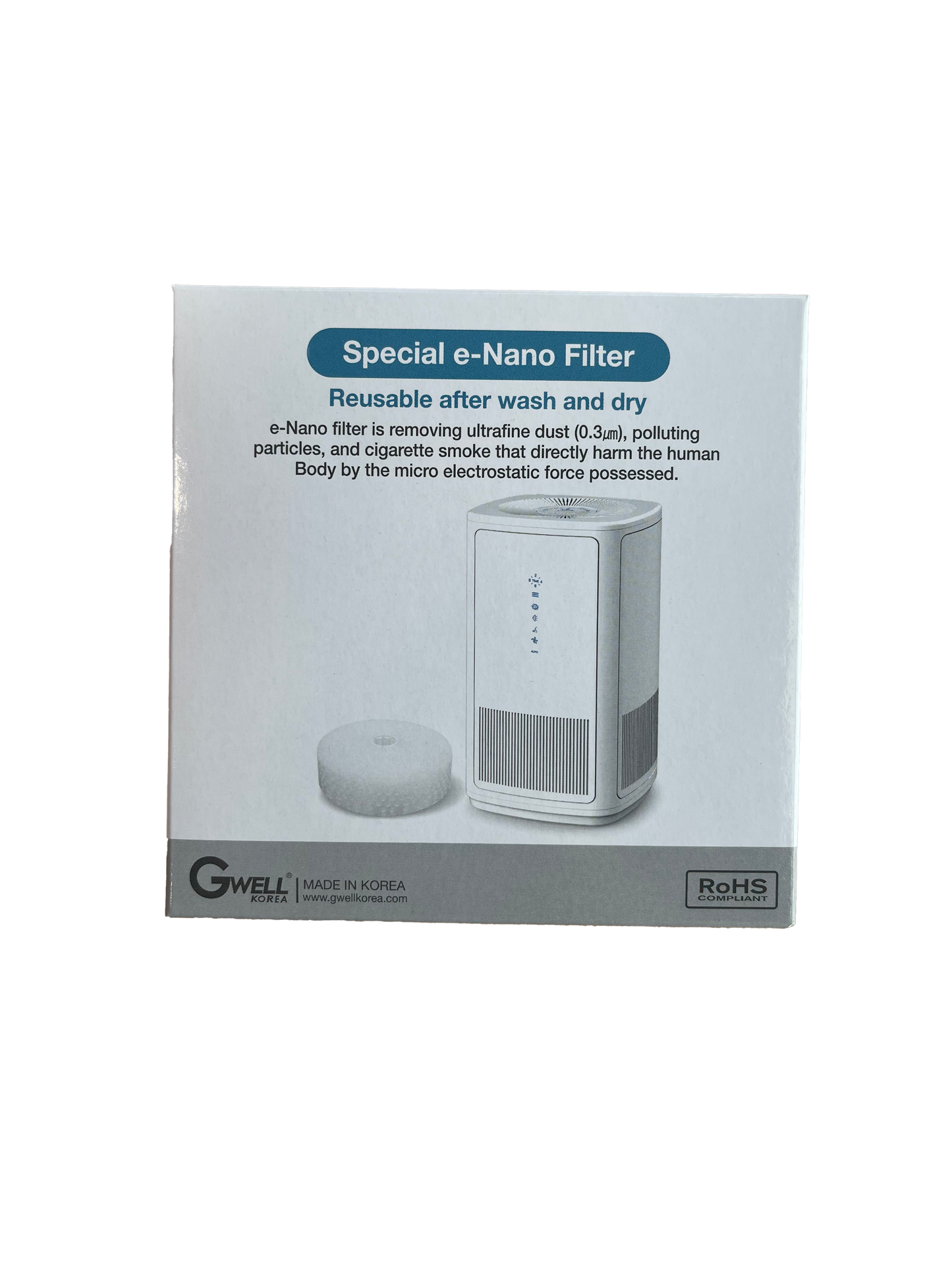 ***OFFER*** E-Nano Ion Nano Filter + Carbon Coated Activated Carbon Filter (LuvA-Pureair Fit)