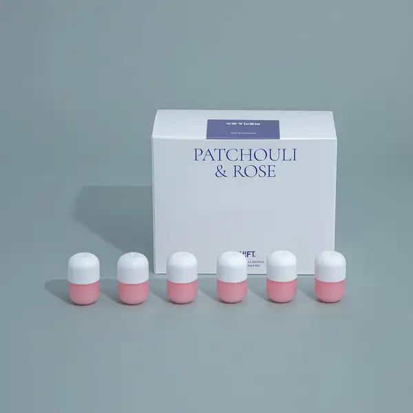 Patchouli & Rose Aromatherapy Chlorine Removal Capsules (6 pcs)