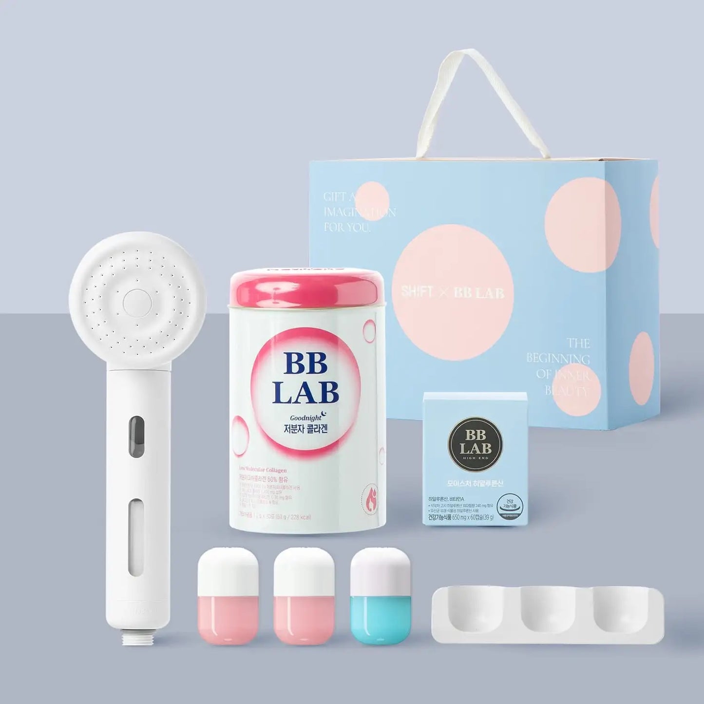 *風生水起*RN-100 藍光除蟎吸塵機+SHIFT x BIBILAB 香氣花灑套裝