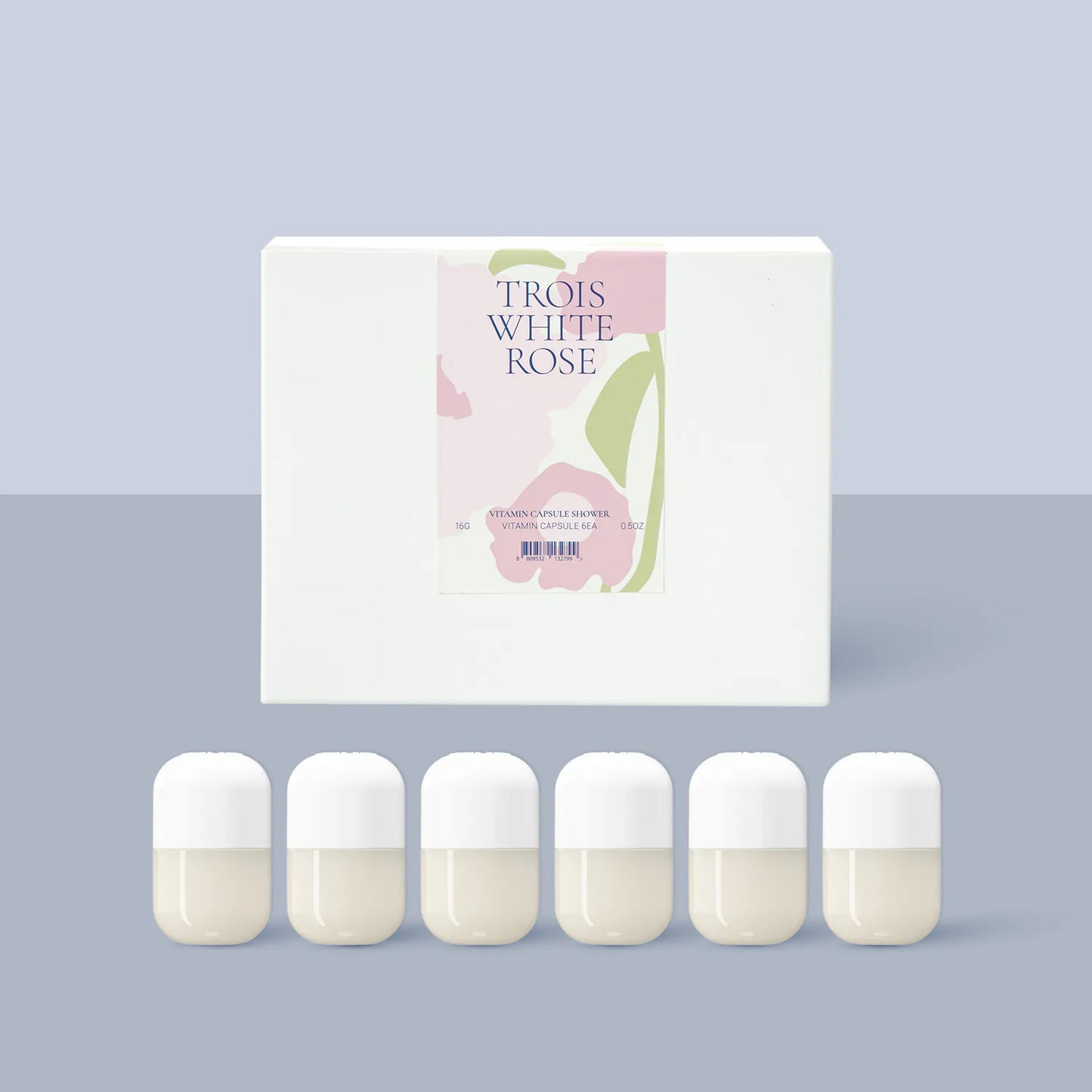 Trois White Rose Aromatherapy Vitamin C Chlorine Removal Capsules (6 pieces)