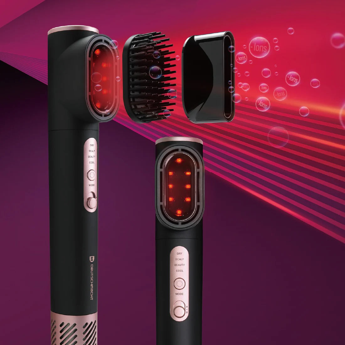 DM-HPID-RG-BK HairPro Ion Infrared Hair Dryer
